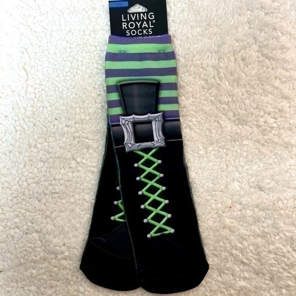Living Royal "Spider Web" Crew Socks